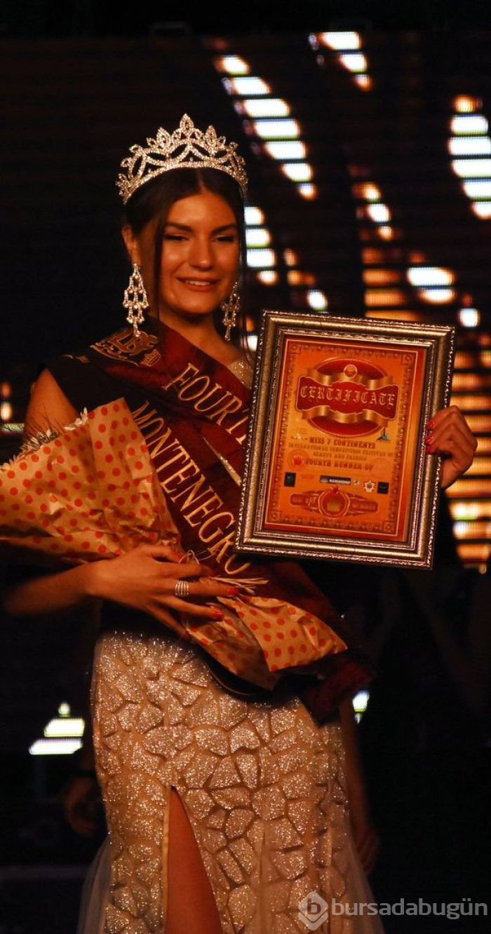 Miss 7 Continents 2019 Güzellik Yarışması'nda birinci belli oldu
