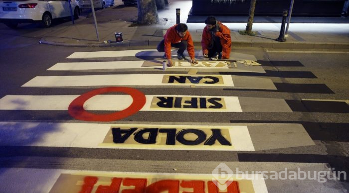 Grafiti sanatçıları İstanbul caddelerinde

