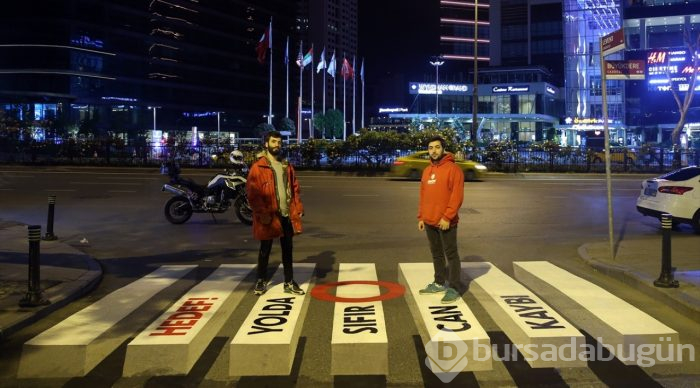 Grafiti sanatçıları İstanbul caddelerinde
