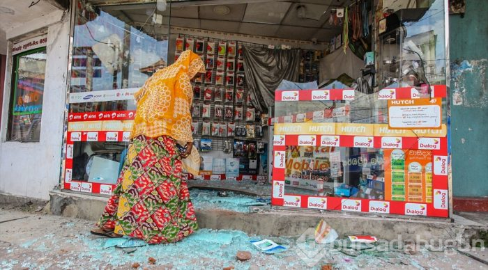 Sri Lanka'da Müslümanlara ait dükkanlara saldırı
