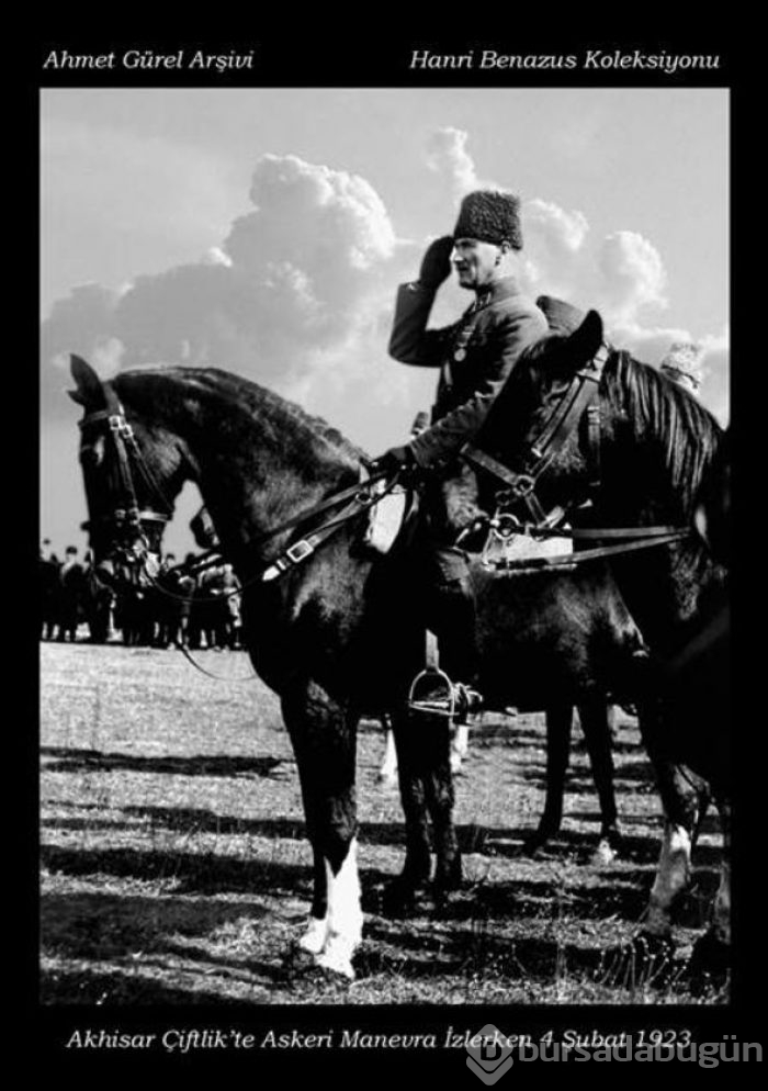Genelkurmay arşivlerinden çok özel Atatürk fotoğrafları