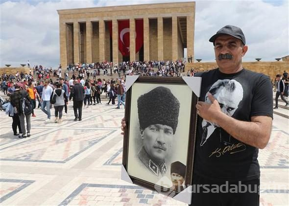 On binlerce kişi Anıtkabir'e akın etti!
