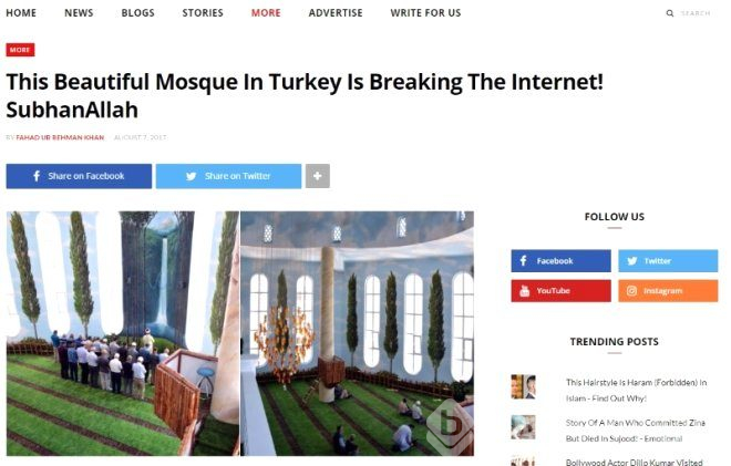 Bakara Suresi'nden Esinlenerek Yapıldı! Dünyanın En Ünlü Camilerinden Oldu