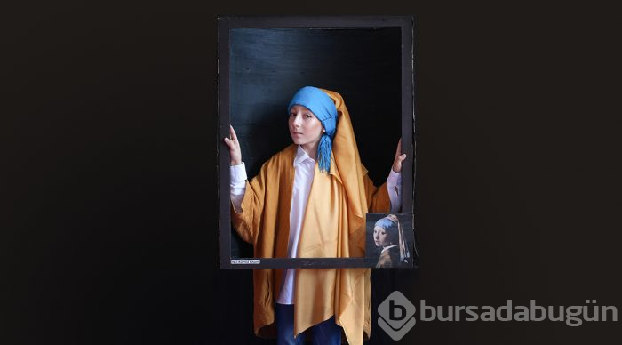 Ünlü ressamların eserlerini canlandırdılar
