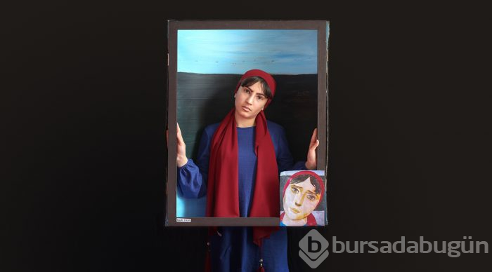 Ünlü ressamların eserlerini canlandırdılar
