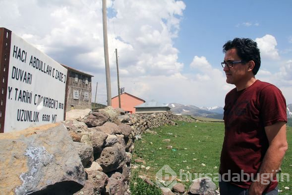 Çin Seddi değil Hacı Abdullah Duvarı
