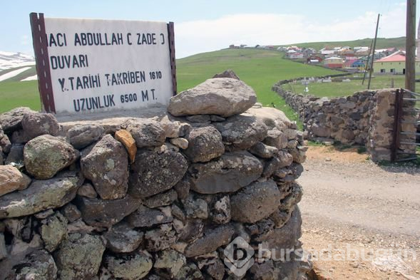 Çin Seddi değil Hacı Abdullah Duvarı
