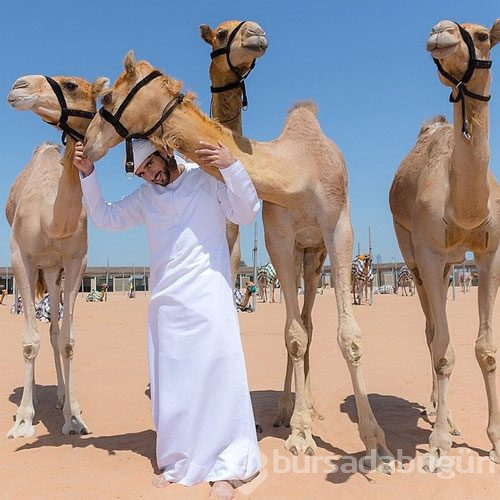 Dubai Prensi`nin çılgın fotoğrafları...