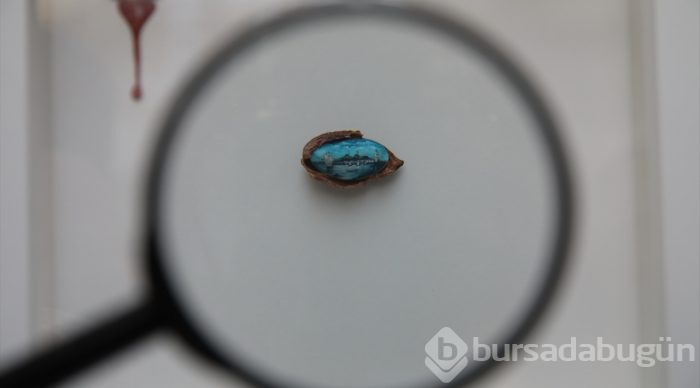 Mikro art sanatçısı Kale'den Başkentlilere gösteri
