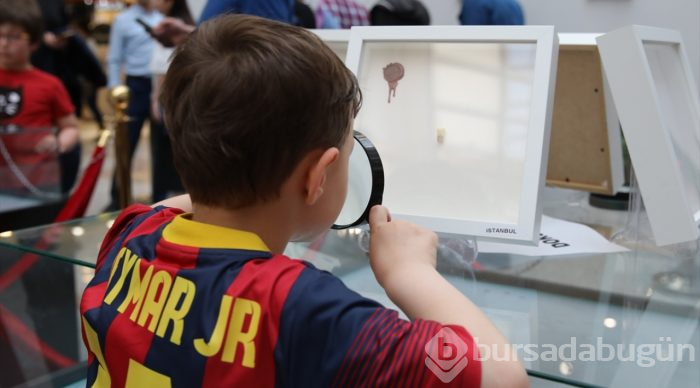 Mikro art sanatçısı Kale'den Başkentlilere gösteri
