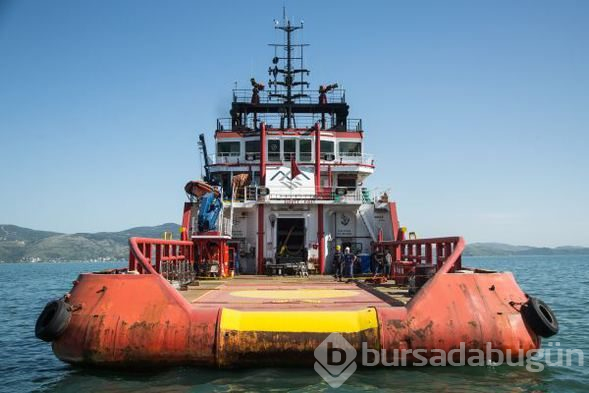 İlk yerli ve milli sismik araştırma gemisi Oruç Reis Marmara'yı karış karış inceliyor
