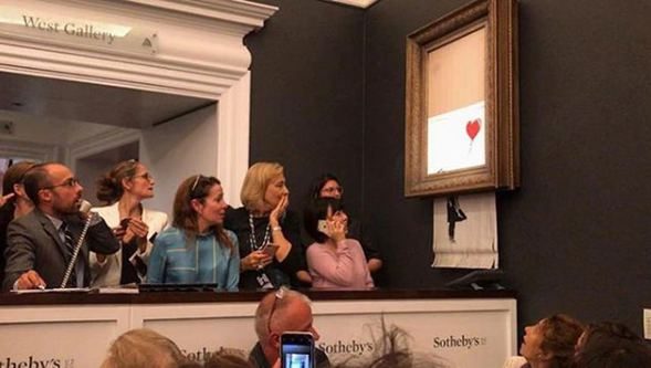 Banksy Venedik'te tezgah açtı
