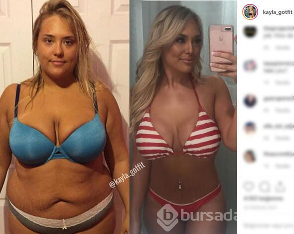 Kayla aşırı kilolarından kurtuldu, şimdi bambaşka biri

