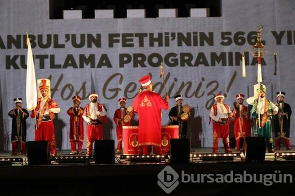 İstanbul'un fethinin 566. yılı böyle kutlandı
