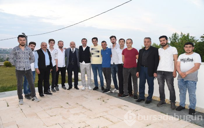 Bursalı Burtek iftarında renkli görüntüler 