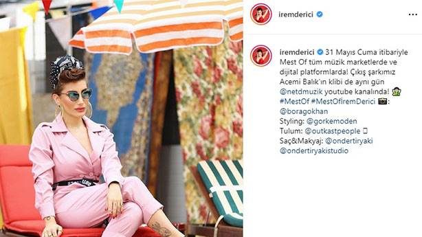 İrem Derici'nin 'Mest Of' albümünün yıldızı: 'Bende Hüküm Sür'