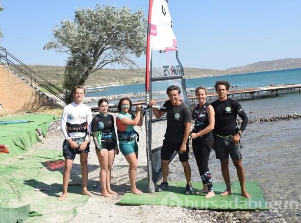 Rüzgar okulu sezonu açtı