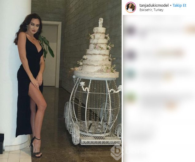 Türk sevgilisinin darp ettiği Sırp model dünya gündeminde