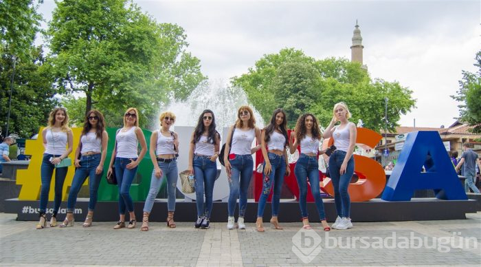 Finalist mankenler Bursa'da kampa girdi