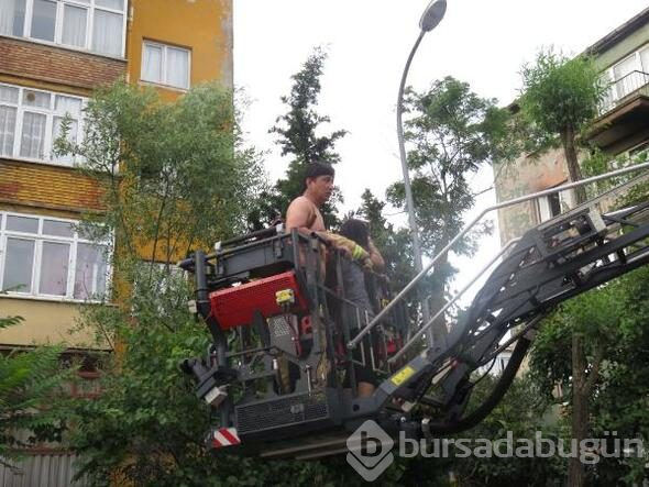 Ataşehir'de yangın