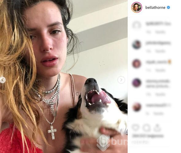 ABD'li ünlü isim Bella Thorne hacker'ının tehdidine beklenmedik bir cevap verdi