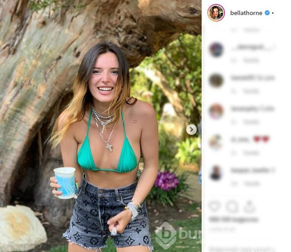 ABD'li ünlü isim Bella Thorne hacker'ının tehdidine beklenmedik bir cevap verdi