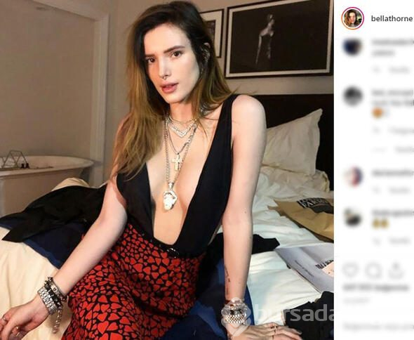 ABD'li ünlü isim Bella Thorne hacker'ının tehdidine beklenmedik bir cevap verdi