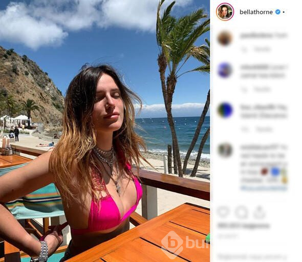 ABD'li ünlü isim Bella Thorne hacker'ının tehdidine beklenmedik bir cevap verdi