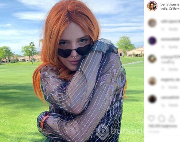 ABD'li ünlü isim Bella Thorne hacker'ının tehdidine beklenmedik bir cevap verdi