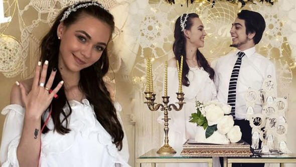 Güneşin Kızları dizisiyle ünlenen Miray Akay nişanlandı
