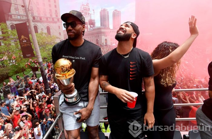 Toronto Raptors'ın şampiyonluk sevinci