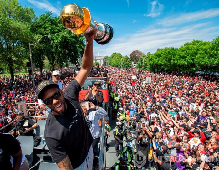 Toronto Raptors'ın şampiyonluk sevinci