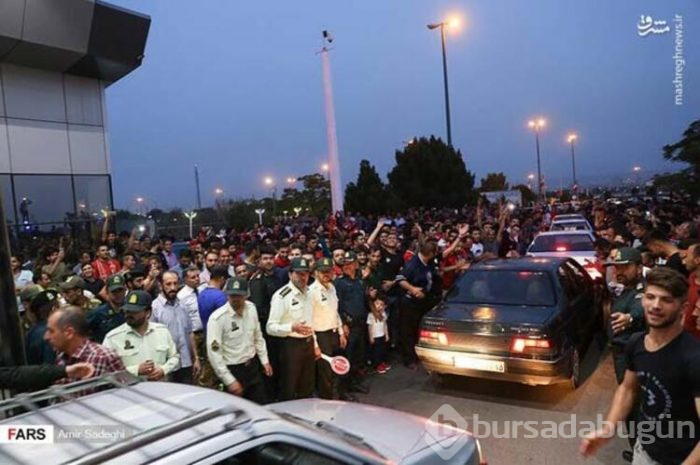 İran böyle karşılama görmedi