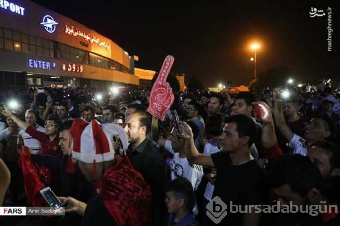 İran böyle karşılama görmedi