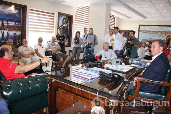 Hababam Sınıfı oyuncuları Mersin'de