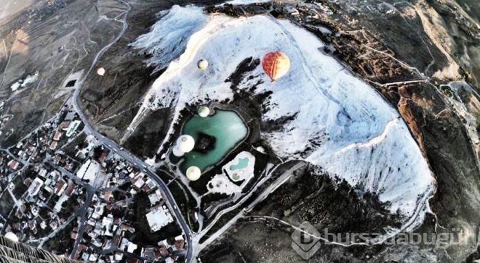 Yamaç paraşütünde yeni rota Pamukkale