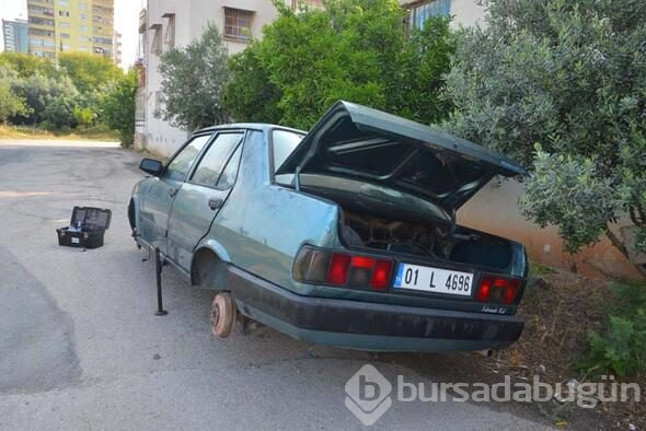 Otomobilini görünce şok oldu