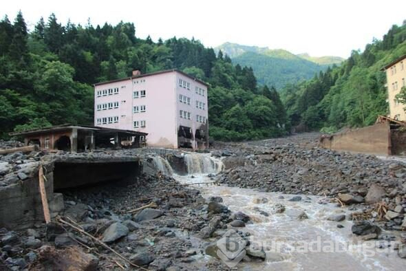 Trabzon'da sel!