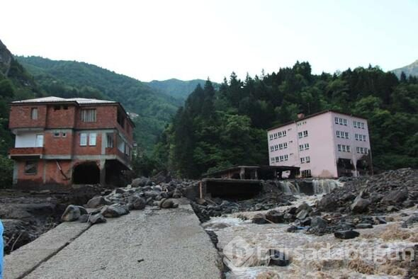 Trabzon'da sel!