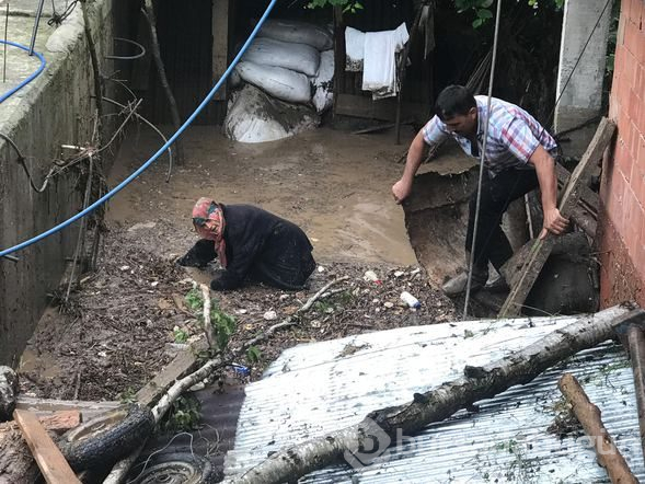 Neden olduğu hasar, gün ağarınca ortaya çıktı