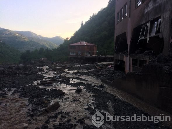 Neden olduğu hasar, gün ağarınca ortaya çıktı