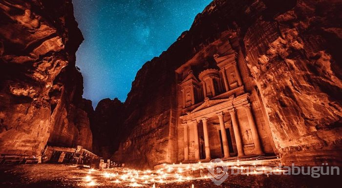 Yüzlerce yıl sonra bulunan görkemli kent Petra
