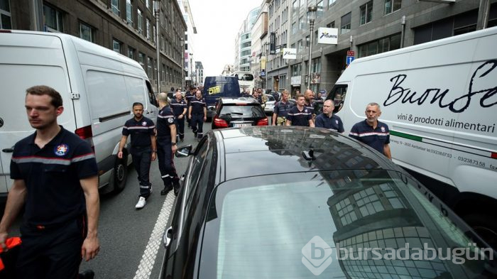 Brüksel'de itfaiyeci grevi