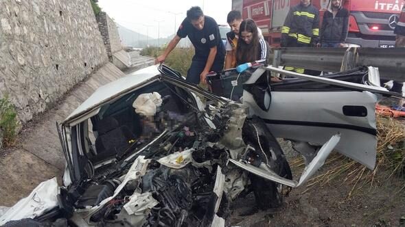 Samsun'da kan donduran kaza