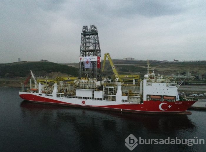 Yavuz gemisi Akdeniz'e uğurlandı
