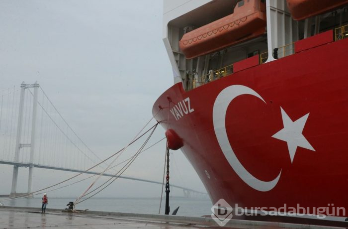 Yavuz gemisi Akdeniz'e uğurlandı