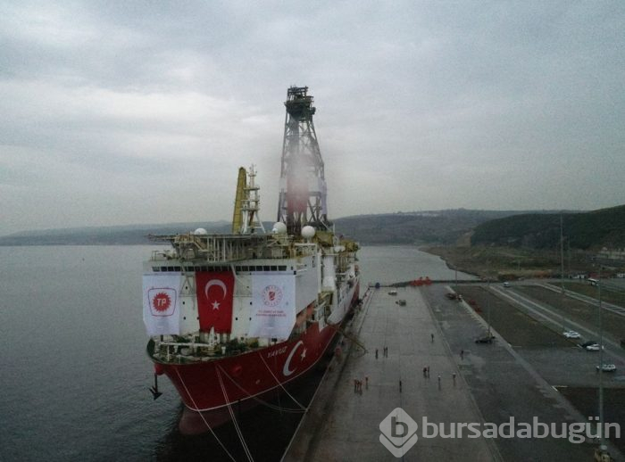 Yavuz gemisi Akdeniz'e uğurlandı