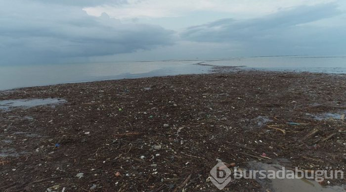 Trabzon'da deniz çamura bulandı