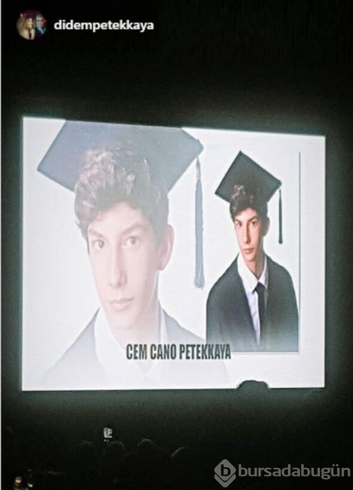 Cano mezun oldu!
