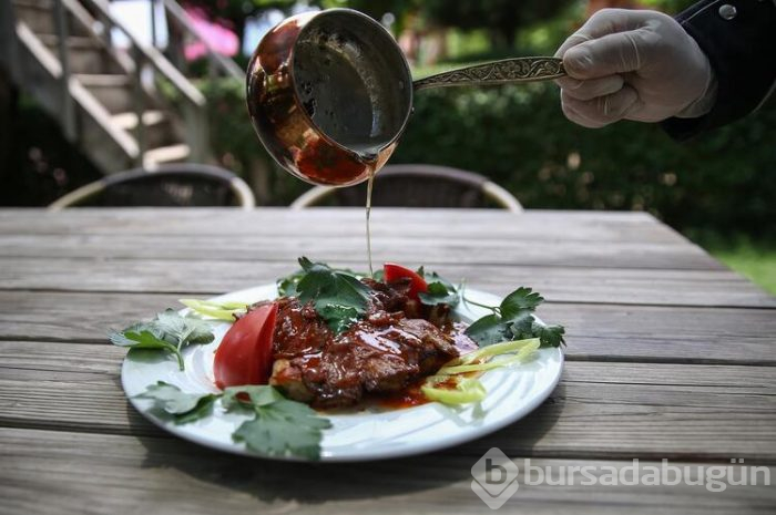 Mantardan döner kebap